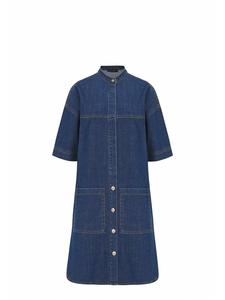 Платье до колена Freshlions, темно-синий