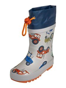 Резиновые сапоги PLAYSHOES, темно-синий/светло-голубой