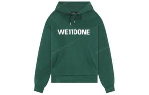Свитшот унисекс зеленый WE11DONE