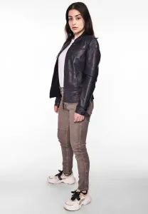 Кожаная куртка Maze "31Ryana", фиолетовый