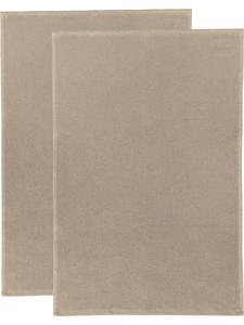 Erwin Müller Кухонное полотенце из хлопковой махровой ткани, 2 штуки, бежевого цвета