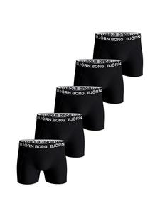 Боксерские трусы Björn Borg, черный/белый