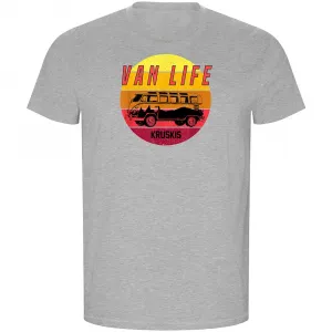 Футболка с коротким рукавом Kruskis Van Life Sunset ECO, серый
