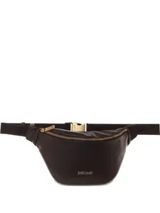 Поясная сумка с логотипом Just Cavalli, черный