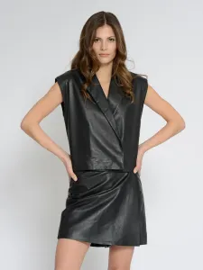 Кожаная куртка Maze, черный