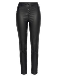 LASCANA Черные брюки из искусственной кожи