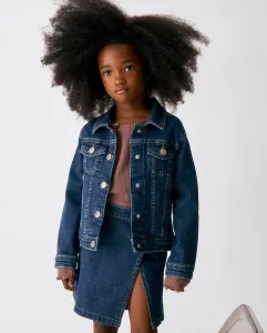 Короткая джинсовая юбка Sfera, синий