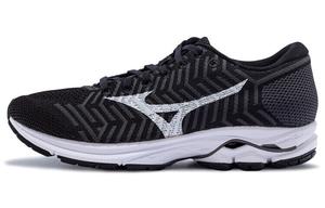 Кроссовки Waveknit R1 женские низкие черные/белые Mizuno