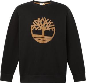 Мужская толстовка Timberland с круглым вырезом и начесом на спине, черный