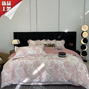 LUOLAI HOME Комплект постельного белья, 1.5 м, 4 предмета