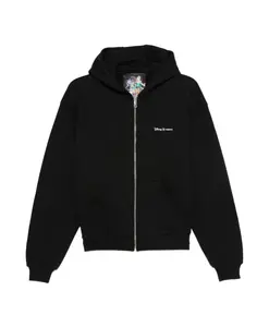 Черный свитер с капюшоном и деталями в стиле Диснея. Coperni, черный