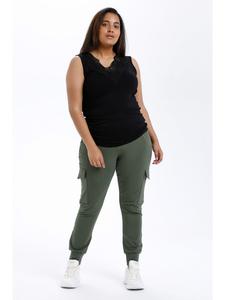 Топ KAFFE curve, глубокий черный