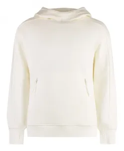 Хлопковая толстовка с капюшоном Goggle C.P. Company, белый