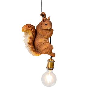 Подвесной светильник Kare Design Squirrel, полирезин / поликарбонат - 1 пламя