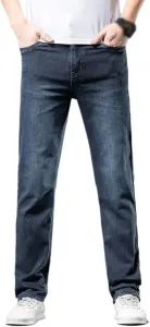 Прямые брюки для офиса Slimming Cotton Plus Size SIDUFHAOPKLL