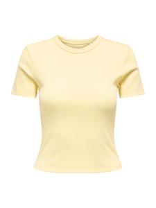 ONLY Футболка 'ONLVAL' в светло-желтом цвете