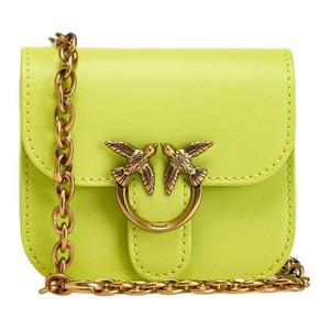 PINKO Сумка через плечо мини женская лайм