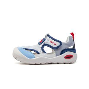 Коллекция сандалий устойчивые к истиранию дышащие низкие детские сандалии Teenmix, серая лазурь