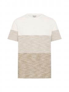 BLEND Футболка 'BHKEITH' в светло-бежевом, крапчатом бежевом цвете