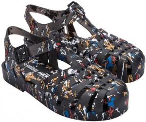 Женские сандалии Melissa Fisherman, белый/черный