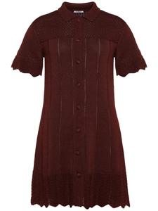 ERES платье мини Onirique, коричневый