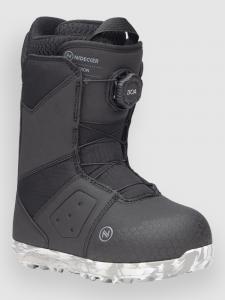 Ботинки для сноуборда Nidecker Micron 2024 Kids Snowboard-Boots, black