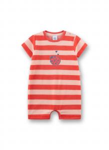 Sanetta Комбинезон/боди 'Marienkäfer' в пастельно-красном, светло-красном цвете