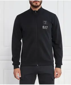 Толстовка Regular fit Ea7, черный