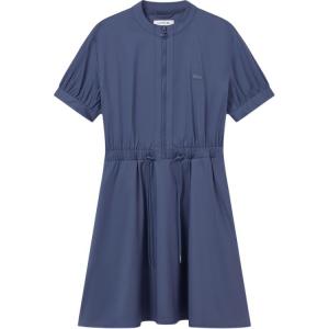 SS25 платье с короткими рукавами Women's LACOSTE, синий