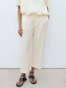 Paper-H укороченные брюки Mango