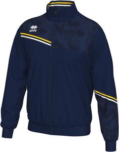 Мужская толстовка ERREA ELTON на молнии с карманами , темно-синий/желтый/белый