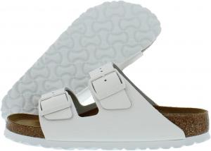 Женские сандалии Birkenstock Arizona SFB Ant Wht Sd N, 5 Narrow White