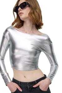 No Matter What Лонгслив в цвете Silver