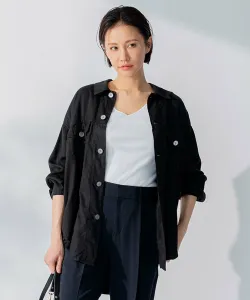 Джинсовая куртка из тенселя Free Zone, цвет Black [005]