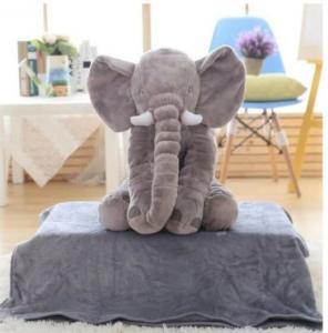Одеяло (160Х95) В подушке Слоненок Плюшевая Игрушка BIRDO