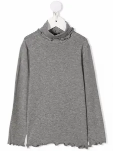 Топ с длинными рукавами Il Gufo, серый