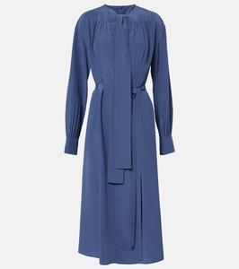 Платье миди болеро из шелкового крепдешина Joseph, Harbour