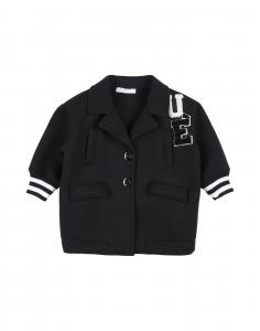Пальто для ребенка U+É, черный