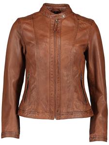 Кожаная куртка 7eleven, коричневый