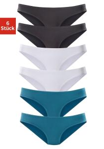 Трусы Vivance Active Bikini, цвет petrol, schwarz, weiß