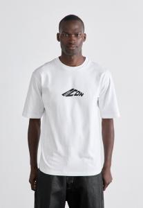 Принт на футболке LOOSE FIT TEE DSQUARED2 ICON, белый