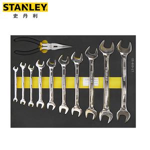 Stanley Двусторонний ключ, 11 предметов, держатель инструмента, двусторонний ключ, острогубцы, набор инструментов LT-019