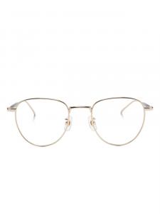 Очки в овальной оправе Montblanc, золотой