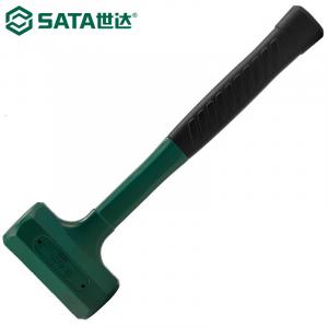 SATA 92923 ударопрочный резиновый молоток для керамической плитки, напольной плитки, мягкий монтажный молоток, неэластичный резиновый молоток 55 мм