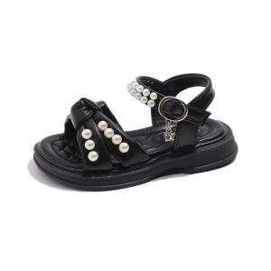 Детские сандалии с низким верхом для детей от 3 до 7 лет TONYBEAR, черный