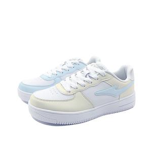 Erke Износостойкие дышащие низкие кроссовки для скейтбординга унисекс, синие, желтые, несочетаемые