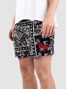 Шорты Ninth Hall Paisley Rayon Shorts, black