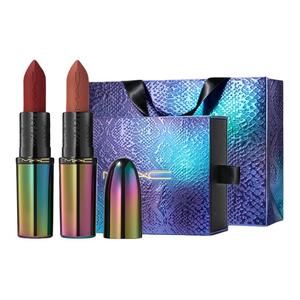 Ограниченная коллекция Year Of The Snake универсальные помады Python Box матовые легко растушевываются стойкий цвет 3,5г+3,5г MAC