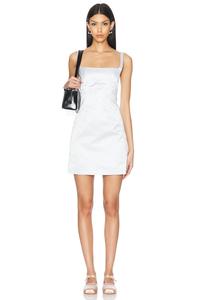 Платье Мелроуз Sandy Liang, цвет Ice Blue