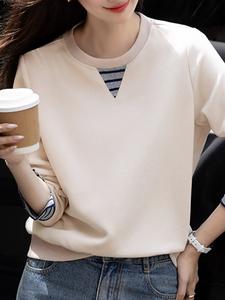 Женская толстовка с V-образным вырезом Doux Belle, цвет Beige